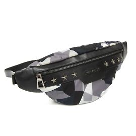 Marsupio/borsa a tracolla Jimmy Choo DERRY CNX con borchie a forma di stella
