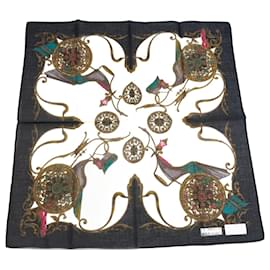 Sciarpa Gucci Vintage Blu navy bianco