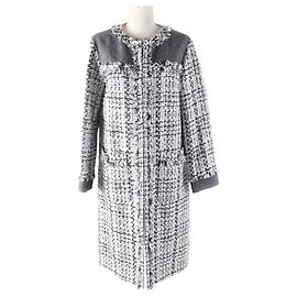 Autre Marque Cappotto in tweed senza colletto GRACE Class Jules Tournier
