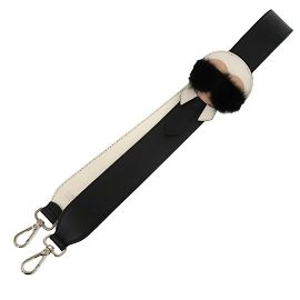 Karlito Leder Schultergurt von Fendi