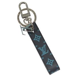 LOUIS VUITTON Monogram Shadow Llavero Dragonne M82532 Auth 132813M
