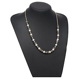 COLLANA CLIMIE ARRIVA LOUIS VUITTON in metallo dorato M66772 Auth 131857V