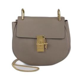 Beige Medium Drew Schultertasche von Chloe - Chloé