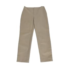 Pantalones rectos bordados en caqui Christian Dior