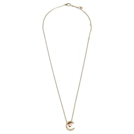 Collana pendente Coco Crush in oro rosa 18K con diamanti Chanel