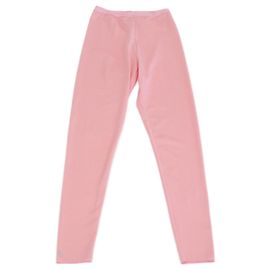 Leggings skinny de poliéster rosa com cristais CC da Chanel