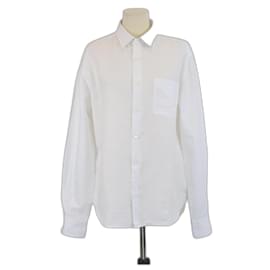 Polo bianco a maniche lunghe con effetto chevron Missoni