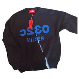 Autre Marque 032c -Ikonischer "Selfie"-Pullover der Marke 032c aus weicher Merinowolle. Nie getragen, mit den Originaletiketten.