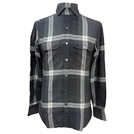 Camicia a quadri Tom Ford in cotone multicolore