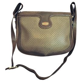 Borsa a tracolla vintage Paolo Gucci – Pelle italiana degli anni '80, stile sella marrone, tracolla regolabile – Lusso discreto
