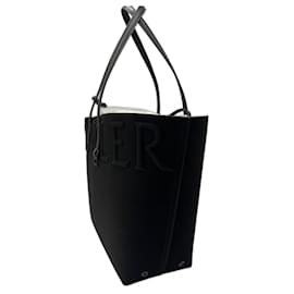 Sac à bandoulière Moncler noir en lyocell