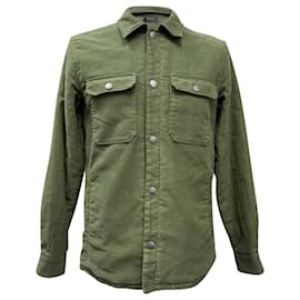 Apc Giacca A.P.C. Alex con bottoni in cotone verde
