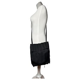 Autre Marque Vintage Issey Miyake Plissee Bag Black