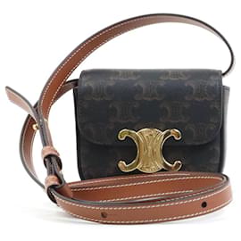 Borsa a Spalla Celine Triomphe Mini Claude - Céline