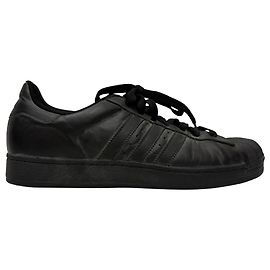 Autre Marque Zapatillas Adidas Superstar en cuero negro triple