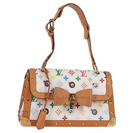 LOUIS VUITTON Pochette Nastro Multicolore I Miss You Borsa M92051 Auth 128471SV
