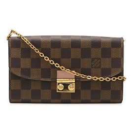 Bolso de cadena Croisette en damero de Louis Vuitton