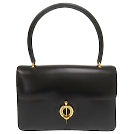 Borsa in pelle nera Hermès