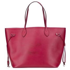 Louis Vuitton Neverfull MM aus rosa Epi
