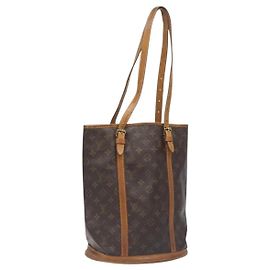 LOUIS VUITTON Borsa a Spalla Monogram Bucket GM M42236 Auth LV 130211