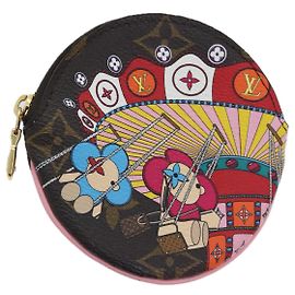 LOUIS VUITTON Monogram Vivienne Porte Monnaie Round Purse M69757 LV Auth 91910SAM