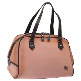 Burberry Blue Label Handtasche aus Canvas in Rosa Auth ti2936