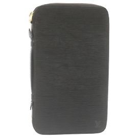 VALIGIA DA VIAGGIO Epi NERA LOUIS VUITTON Auth am447bV