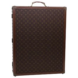 LOUIS VUITTON Scarpe Gemine Monogram Trunk M21626 LV Auth 41008SV