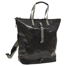 LOUIS VUITTON Zaino Tote con zip Monogram Eclipse Glaze M43900 LV Auth 129972
