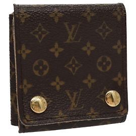 LOUIS VUITTON Astuccio per Gioielli Monogram Scatola per Gioielli LV Auth 111824V