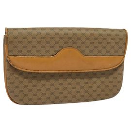 Gucci Borsa a Spalla Micro GG Supreme PVC Beige Oro 004 106 0024 Auth ep9743