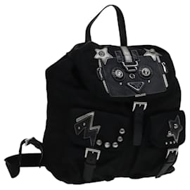 Zaino PRADA in nylon nero Auth 112941V - Prada