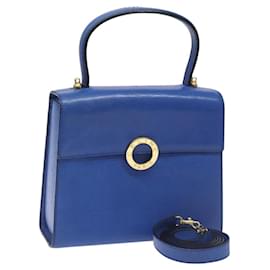 Céline Borsa a mano CELINE in pelle 2 in 1 blu Auth 113042V