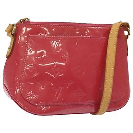 LOUIS VUITTON Borsa Minna Street Monogram Vernis Fran Boise M9146F LV Auth EC606V
