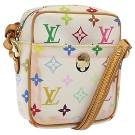 LOUIS VUITTON Borsa a spalla lift Monogram Multicolore Bianca M40055 LV Auth 115206V