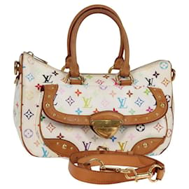 LOUIS VUITTON Borsa Rita 2way Monogram Multicolore Bianca M40125 LV Auth 125339V