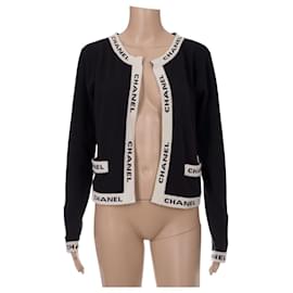 CHANEL Kleidungsstück aus schwarzer Kaschmir - 102757 - Chanel