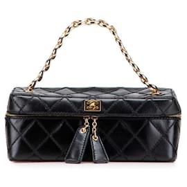 Borsa Vanity Matelassé Coco Mark con Catena CHANEL