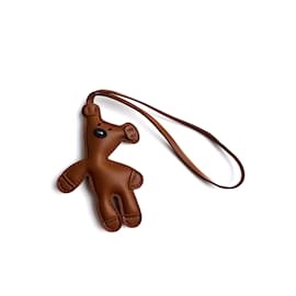 Charm PU Leather Bear Brown - Autre Marque