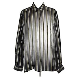 Max Mara Langarmhemd mit tricolor Nardo Streifen