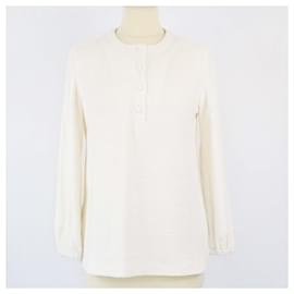 Off-White Frottee-Bluse von Loro Piana