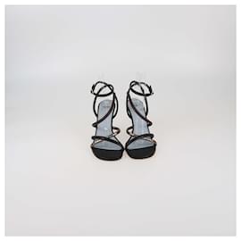 Sandales à talons Fendi Tricolor F First Strappy