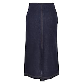 Poche brodée bleue - Fendi