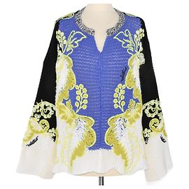 Tunika in jersey floreale Arazzo multicolore Valentino