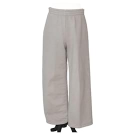Pantalones rectos grises con cordón de Prada