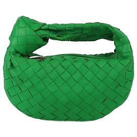 Bottega Veneta Mini Jodie Hobo Intrecciato Verde