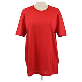 T-shirt classico a maniche corte Louis Vuitton Rosso Vivo