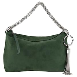 Borsa Clutch Callie Verde Jimmy Choo