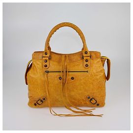 Borsa RH Step Balenciaga Giallo Senape