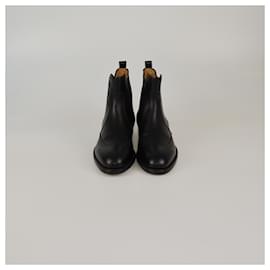 Hermès Hermes Black Brighton Ankle Length Boots